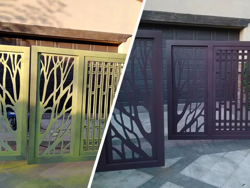 庭院門(mén)墻噴漆