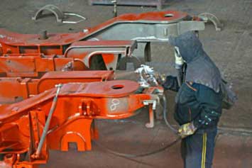 設備噴漆翻新是廢舊設備技術(shù)的提升